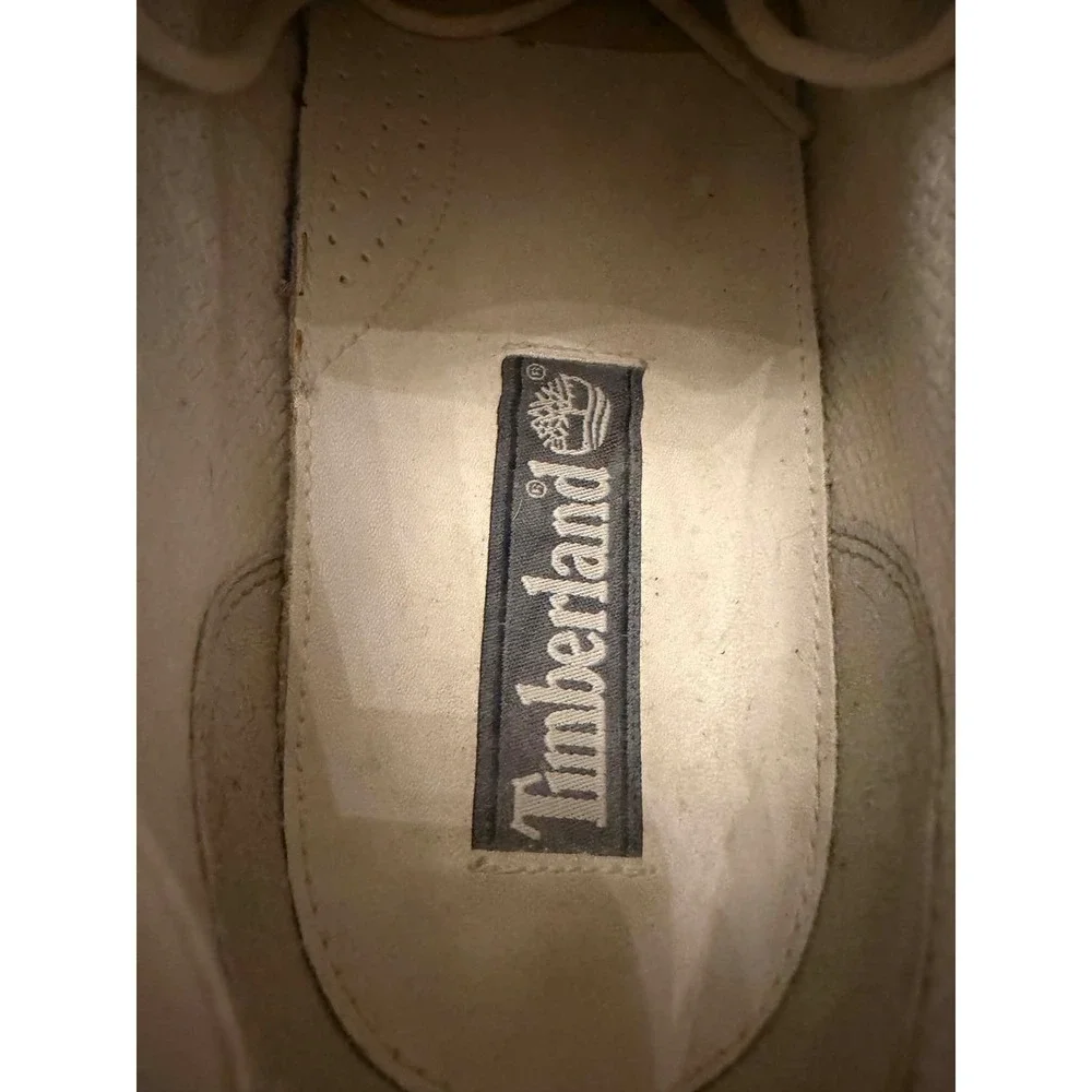 Timberland Moc Toe Chukka Boots Mens 10M Taupe Nubuck Leather